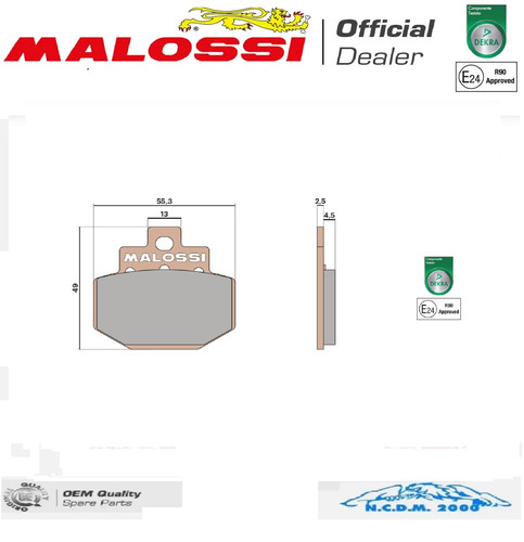 Pastiglie freno malossi - pastiglie, post