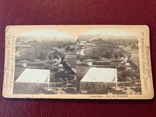 Stereoview Card Hill Of Scopus