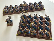 WARHAMMER NANI DIPINTI ESERCITO DWARF ARMY OLD WORLD WHFB PAINTED DWARFEN