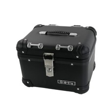 Topcase für Romet Valentine 125  im robusten 30 Liter Black Aluminium-Design