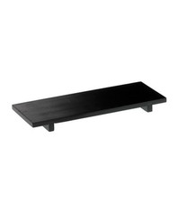 Vassoio sushi legno nero - sushi, di