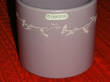 VASO DA ORCHIDEA IN CERAMICA DEROMA LILLA - VASO TONDO PER PIANTA - FIORIERA