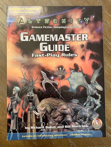 Tsr alternity fast play rpg - tsr,