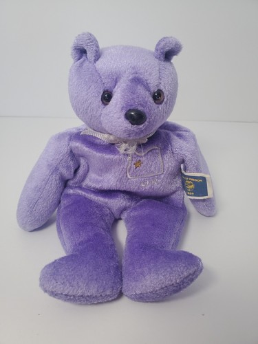 Toppa bandiera peluche viola