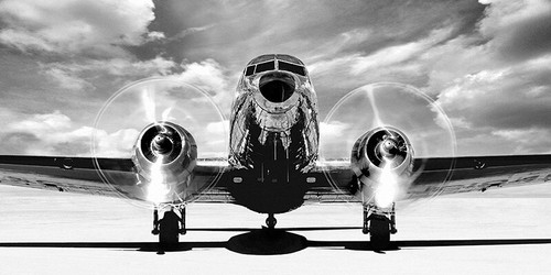 Quadro aereo decollo - aereo,