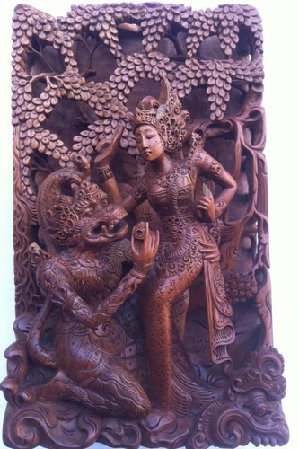 Scultura hindu hanuman sita - hindu,