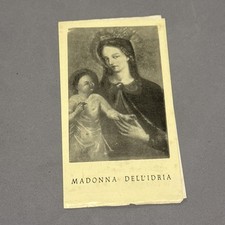MADONNA DELL'IDRIA - Santino  - immagine sacra
