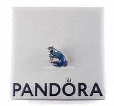 Ciondolo Geco Blu Metallizzato