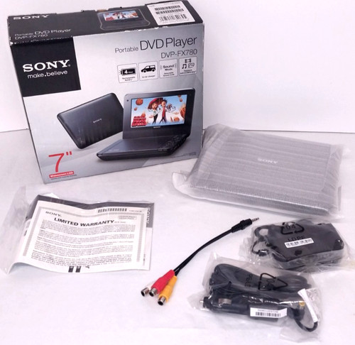 Sony dvp fx780 new nos - sony, 7"