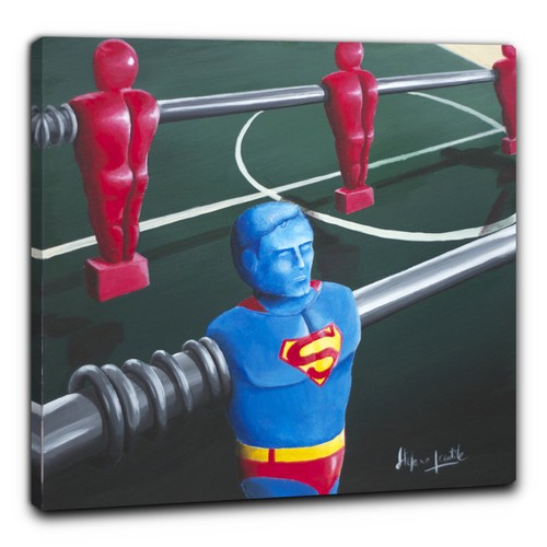 Nerdart quadro superman the - nerdart,