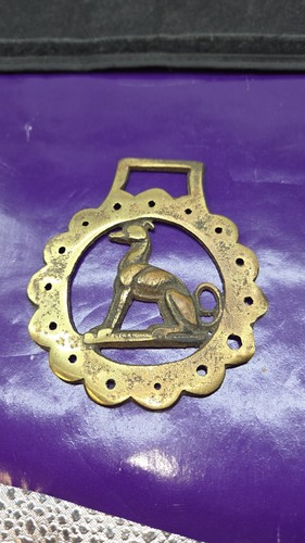 Medaglione cavallo ottone
