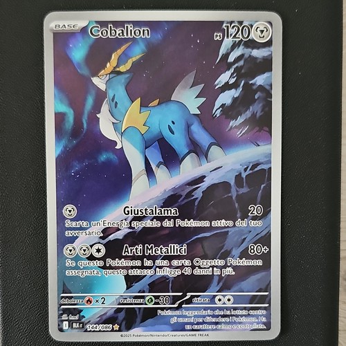 Pokémon cobalion 144 086 blk - 144/086,