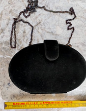 BORSA BORSETTA OVALE NERA DA