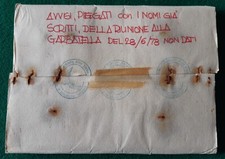 FRONTE DELLA GIOVENTU' ROMA GARBATELLA AVVISI RIUNIONE CON NOMI FDG PROTESTA MSI