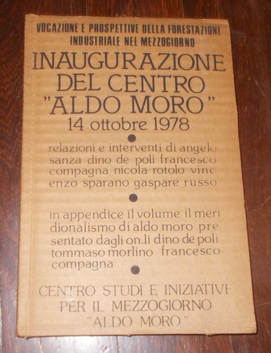 Inaugurazione del centro aldo - del,