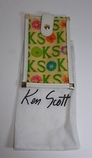 Busta KEN SCOTT Italy Originale Vintage Porta Occhiali Cellulare cm 16x10