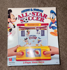 Gioco Acqua Vintage Disney Waterfuls Topolino Amici All Star Calcio Tomy MB