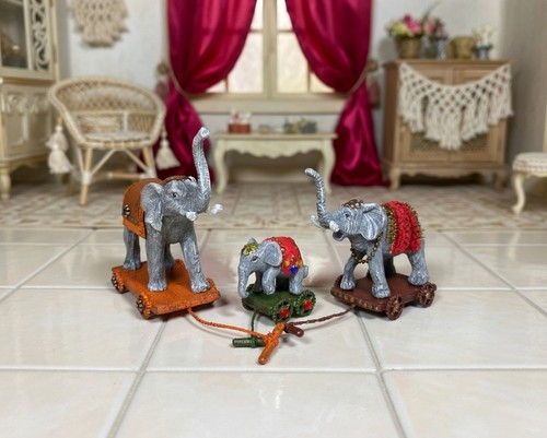 Elefante carrello bambola - elefante,