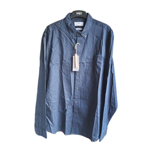 New men blue pure - m&s, men's