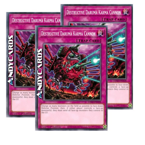 Destructive daruma karma - destructive,