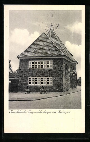 Cartolina buxtehude ostello - cartolina,