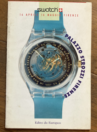 Raro catalogo swatch mostra - raro,