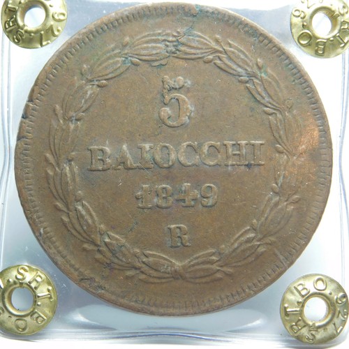 Baiocchi 1849 pio ix - a,