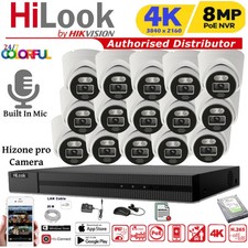 Kit 4K HIKVISION COLORVU AUDIO