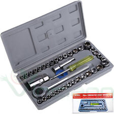 Kit 40 chiavi bussola chiave cricchetto tubo AIWA pollici set esagonale acciaio
