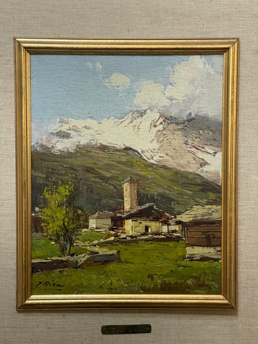 Dipinto olio tavola - olio,