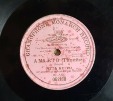 78 Rpm Amleto Titta Ruffo -12"
