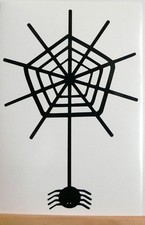 adesivo RAGNATELA ragno wall sticker decal vynil vinile ragnatele spider web