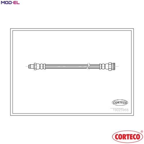 Tubo freno 19025968 per - freno,