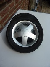 Ruote posteriori, pneumatici, strisce sul cerchio per Maxi Cosi Mura 3+4+Plus, 2 pezzi