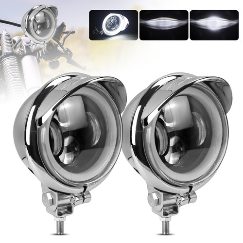 Fendinebbia bianco halo - 4,5",