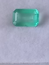SMERALDO COLOMBIANO NATURALE TAGLIO OTTAGONALE A.A.A Ct0.78