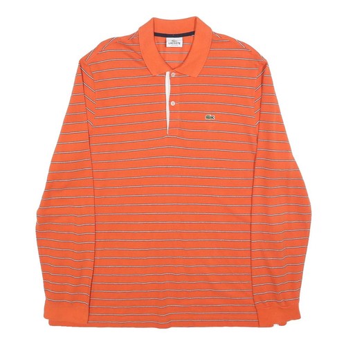 Polo uomo lacoste arancione - polo,