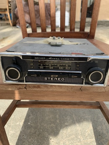 Lettore cassette becker - cassette, monza