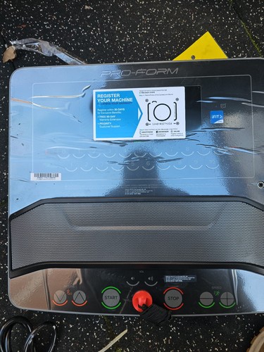 Proform treadmill open - proform,