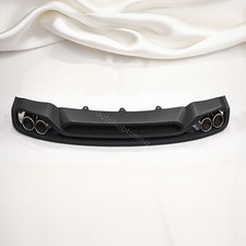 DIFFUSORE ABT Upgrade + TERMINALI INOX per AUDI A4 B8 2012-2015 (NON per SLINE)