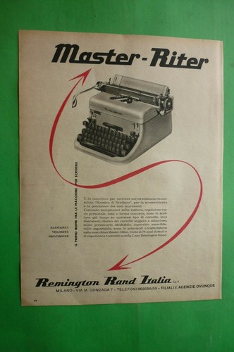 Remington rand macchina - remington, da