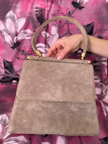 Borsa camoscio vera - in, pelle