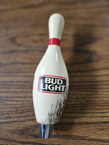 Vintage bud light bowling pin - bud,