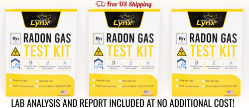 Leaping lynx radon gas test - gas,