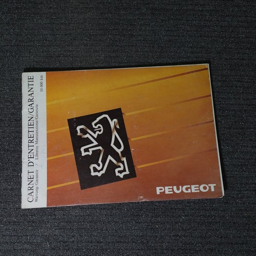 Carnet entretien garantie - d'entretien/,