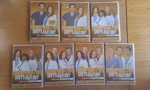 Grey anatomy quinta - grey's, serie