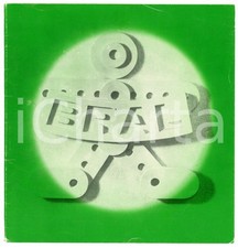 1965 ca MILANO Giocattoli BRAL di Roberto BRAGLIA Catalogo ILLUSTRATO