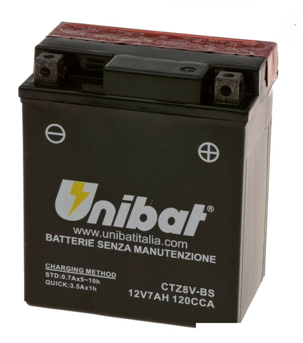 Batteria unibat ctz8v - batteria, =