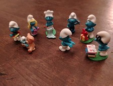 Lotto di sorpresine Kinder:puffi