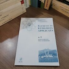 ELEMENTI DI ECOLOGIA APPLICATA